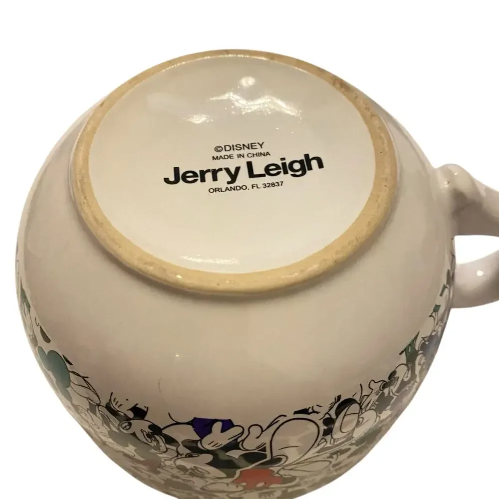 Disney Jerry Leigh Mickey Mouse Faces Soup/Coffee Cup Large Mug